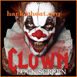 Clown lock screen icon