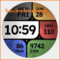 Colorful blocks Watch Face icon