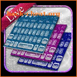 Colorful Glitter Keyboard icon