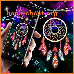 Colorful Neon Dream Catcher Theme icon