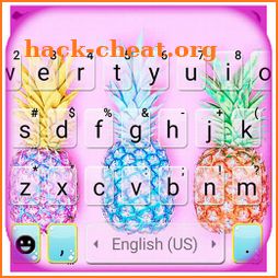 Colorful Pineapples Keyboard Theme icon