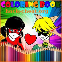 Coloriage Ladybug Et Cat Noir Miraculous icon