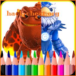 Coloring Book For Skylanders Fans 2018 icon