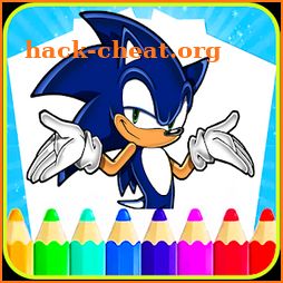 Coloring Book For Sonic Games icon