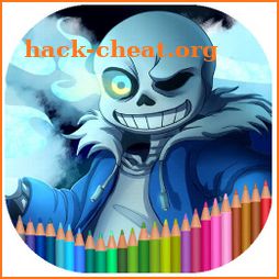 Coloring book for Undertale icon