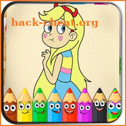 Coloring Star VS The Forces Of Evil icon