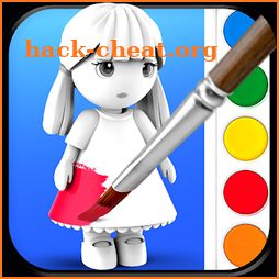 ColorMinis Kids - Color & Create real 3D art icon