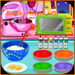 Cooking Rainbow Birthday Cake icon