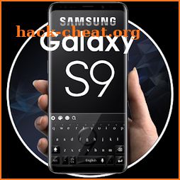 Cool Black Keyboard for Galaxy S9 icon