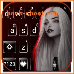 Cool Girl Style Keyboard Theme icon