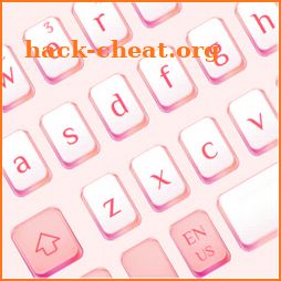 Cool Pink Gold Keyboard icon