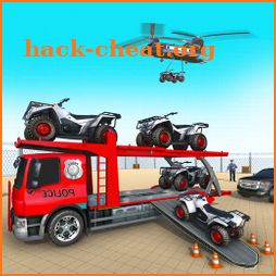 Cop ATV Quad Bike Transporter icon