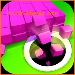 Crazy Hole 3D-Color Block Rush icon