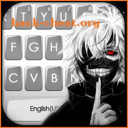 Creepy Mask Man Keyboard Theme icon