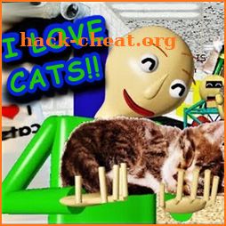 Creepy Math Teacher Loves Cats Mod Scary School icon