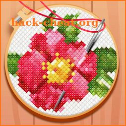 CROSS-STITCH: COLORING BOOK icon