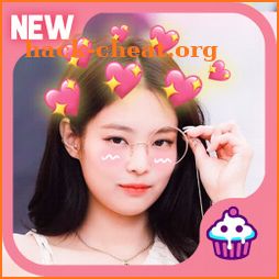 Crown Heart Emoji Camera - Heart Camera Effect icon