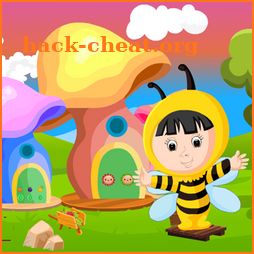 Cute Bee Girl Rescue Kavi Game-378 icon