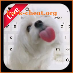 Cute Dog Live Keyboard icon