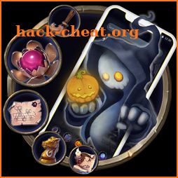 Cute Halloween Ghost Theme icon