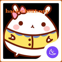 Cute lovely Rabbit-APUS Launcher theme icon