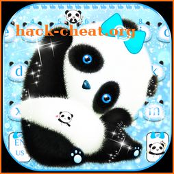 Cute Panda Keyboard Theme icon