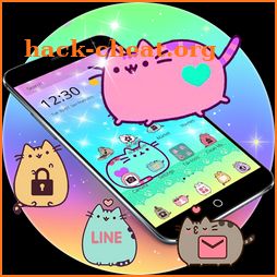 Cuteness Pusheen Cat Cartoon Theme icon