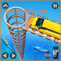 Cyber Car Stunts Mega Ramp icon