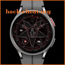 Cyber Pentagram Watch Face icon