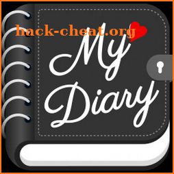 Daily Journal: Diary with lock icon