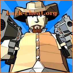 Deadland cowboy : Zombie bone killer icon