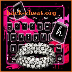 Diamond Lips Keyboard icon