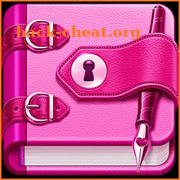 Diary with lock icon