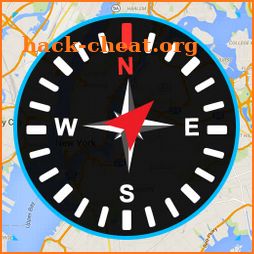 Digital Compass 360 free for android icon
