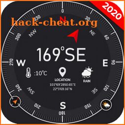Digital Compass for Android: GPS map 2020 icon