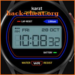 Digital karzt watch face icon