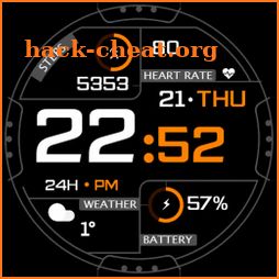 Digital Xl34 watch face icon