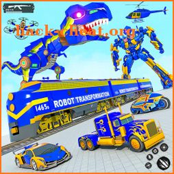 Dino Car Robot Transform Games icon