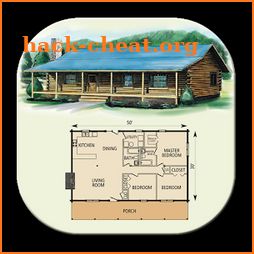 DIY Log Home Plans icon