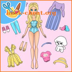 DIY Paper Dolls Girl Dress Up icon