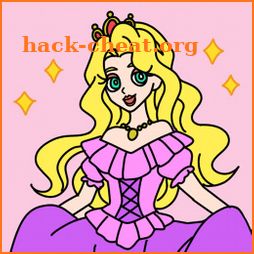 Draw Happy Princess icon