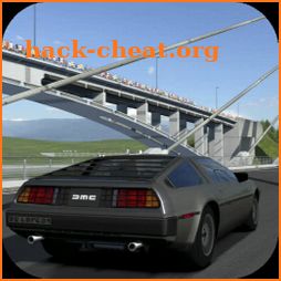 Drive Delorean - Futuristic Driving School 2020 icon