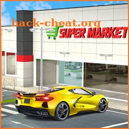 Drive Thru Supermarket Shopping Car Driving Game icon