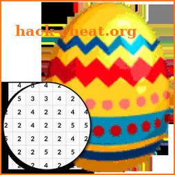 Easter Egg Coloring Game - Color By Number icon