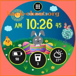 Easter Watch Face HuskyDEV icon