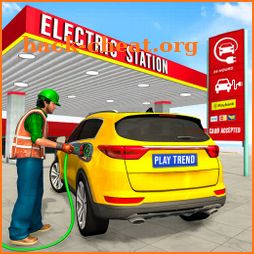 Electric Station Car Parking Simulator: Car Games icon