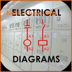 Electrical diagrams icon