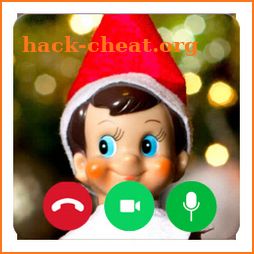 Elf in the shelf Video Call icon