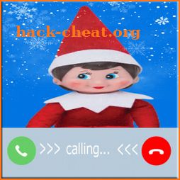 Elf in the shelf Video Call icon