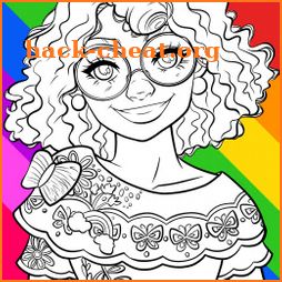 Encanto Coloring Book icon